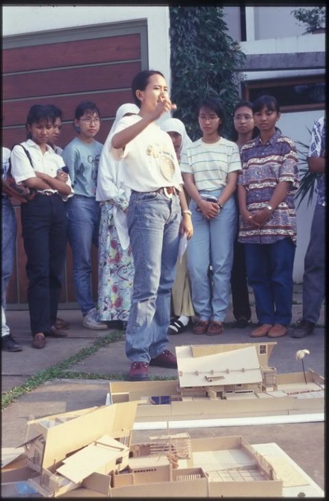 Pameran Arus Silang, Open House 5, Kediaman Sardjono Sani, 1993