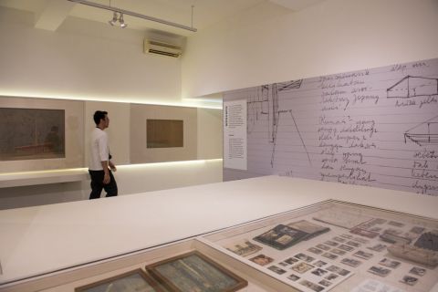 Ruang Pameran Friedrich Silaban, Arsitek 1912-1984 di Galeri Nasional Indonesia