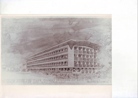 Rentjana Gedung Baru Dewan Pengawas Keuangan Dj. Raya 50 Bogor.