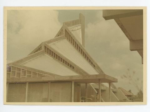 Tampak Timur Gereja Kristoforus