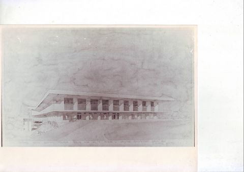 Pra-Rentjana Gedung Minimum Djalan Raya no.8 Bogor