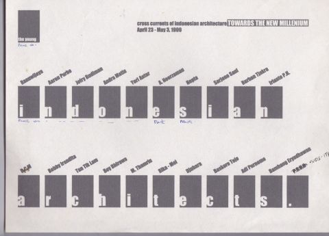 Poster Pameran AMI 1999