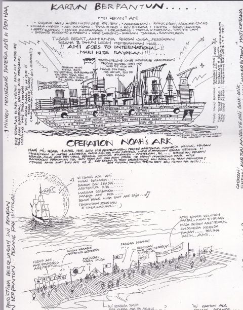 Karikatur Pameran AMI 1999