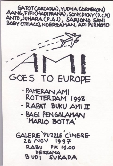 Poster AMI Goes to Europe