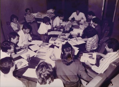 Persiapan Pameran Arsitektur Prospektif 1990