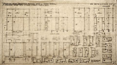 Rentjana Gedung Laboratorium Perikanan Darat di Sempur Bogor.