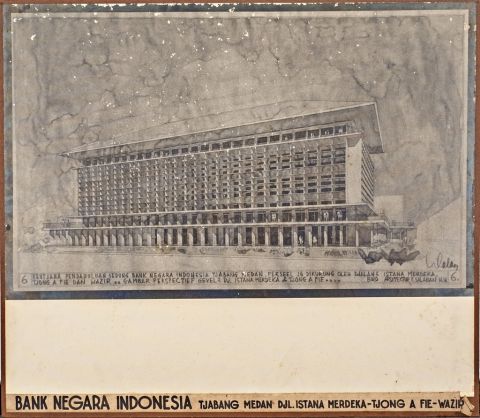 Bank Negara Indonesia Tjabang Medan Djl. Istana Merdeka - Tjong A Fie - Wazir (gambar 6)