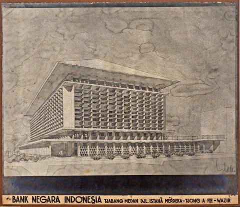Bank Negara Indonesia Tjabang Medan Djl. Istana Merdeka - Tjong A Fie - Wazir