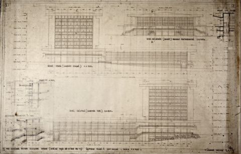 Pra Rentjana Gedung Nasional Bogor (Djalan Raya No 10 dan No 12).