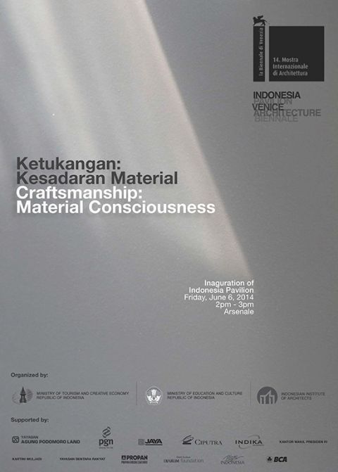 Poster Inagurasi Paviliun Indonesia
