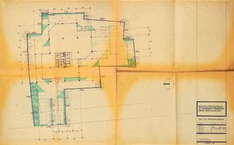 Sketsa Prarancangan Multika Building