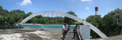 Struktur Busur Gedung PPS Semen Gresik