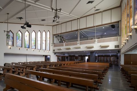 Interior Gereja Maria Bunda Perantara
