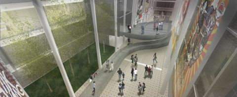 Ilustrasi 3D Museum Nasional Indonesia